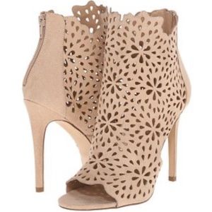 Aldo Open toe ankle booties with heels Ralidien